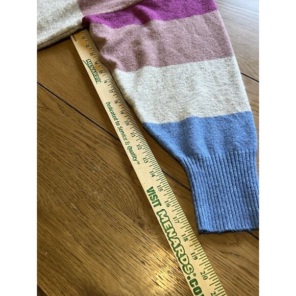 A New Day Women’s Long Sleeve Sweater Size Large Colorful Career Preppy Modern - Picture 7 of 10